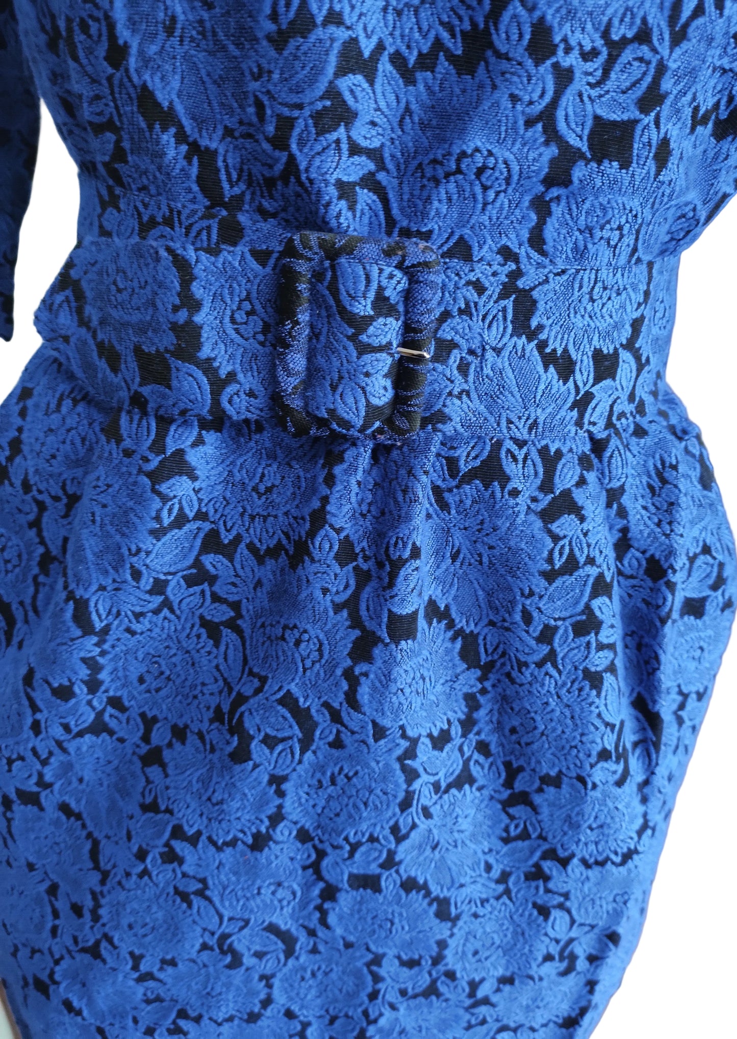 Robe a manche mi-longues faite main. Taille 40