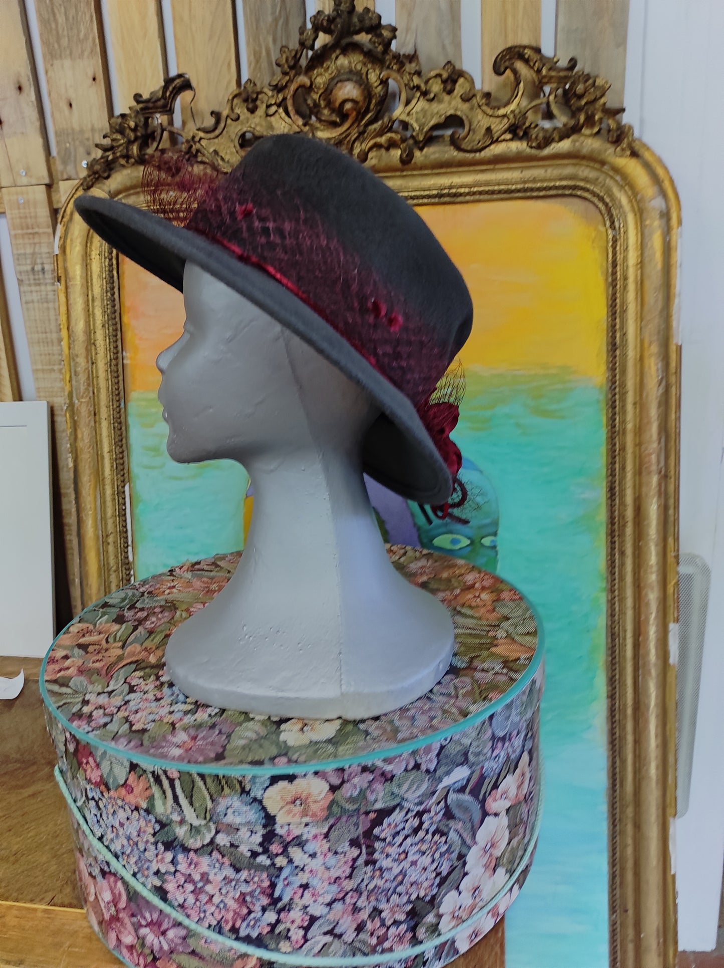 Chapeau vintage.